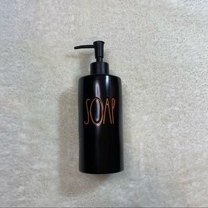 Rae Dunn Halloween Soap Black and Orange Soap Dispenser
